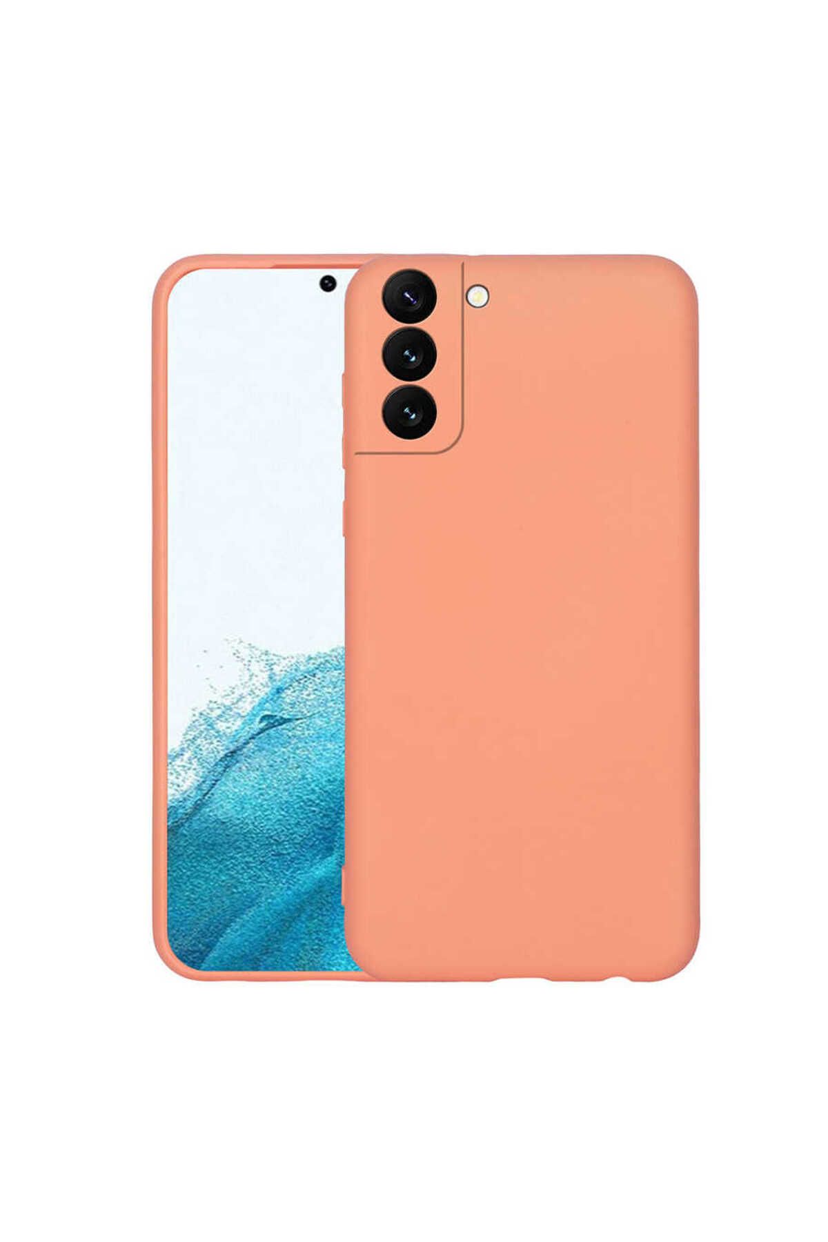 Galaxy S22 Plus Uyumlu Zore Mara Lansman Kılıf-Turuncu