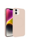 iPhone 11 Uyumlu Magsafe Wireless Şarj Özellikli Pastel Renk Silikon Zore Plas Kılıf-Pembe Açı iPhone 11 Uyumlu Magsafe Wireless Şarj Özellikli Pastel Renk Silikon Zore Plas Kılıf-Pembe Açı
