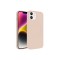 iPhone 11 Uyumlu Magsafe Wireless Şarj Özellikli Pastel Renk Silikon Zore Plas Kılıf-Pembe Açı