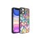 iPhone 11 Pro Uyumlu Aynalı Desenli Kamera Korumalı Parlak Zore Mirror Kılıf-Kalp