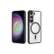 Galaxy S22 Plus Uyumlu Magsafe Wireless Şarj Özellikli Silikon Zore Ege Kılıf-Siyah