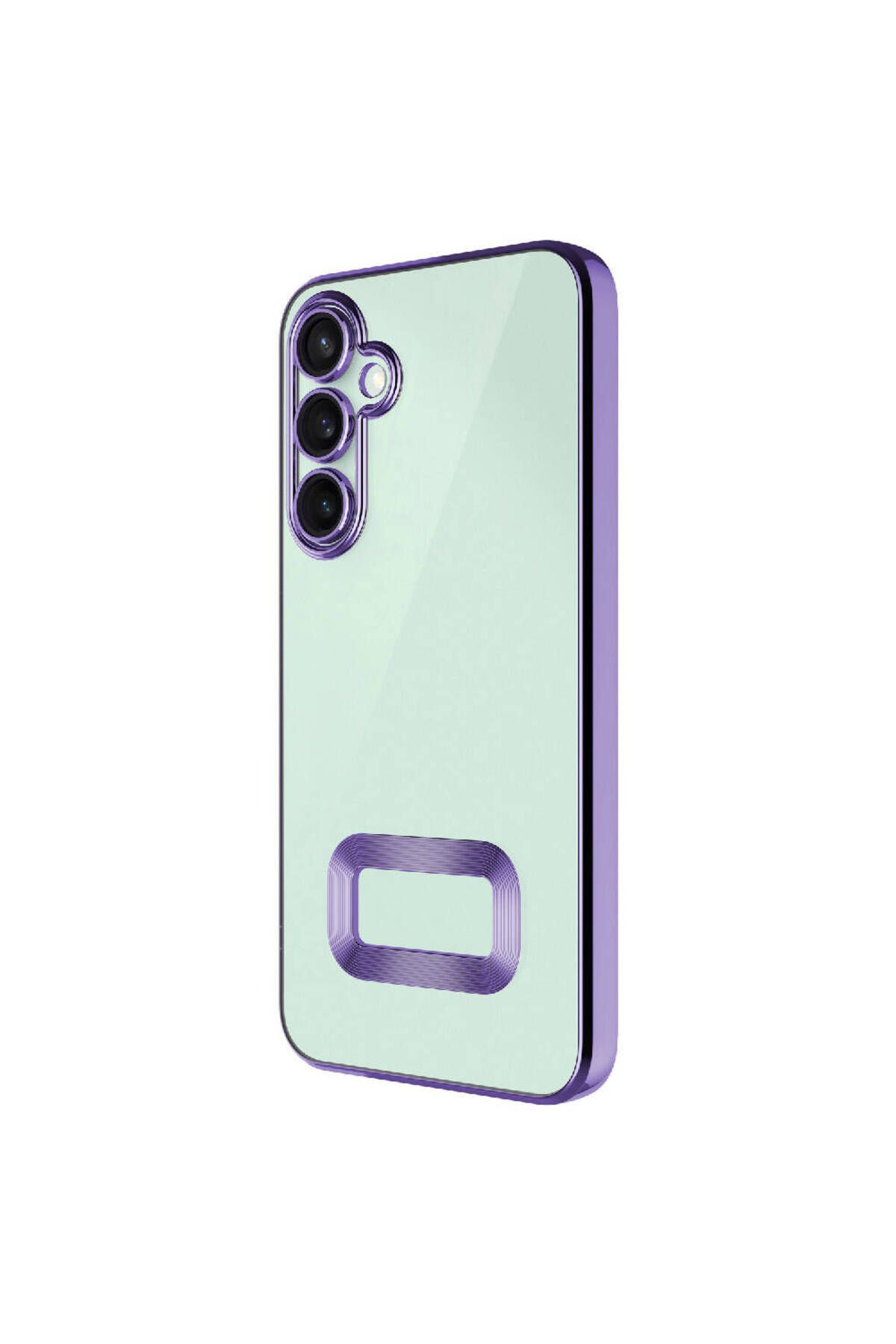 Galaxy S23 FE Uyumlu Kamera Korumalı Logo Gösteren Zore Omega Kılıf-Derin Mor Galaxy S23 FE Uyumlu Kamera Korumalı Logo Gösteren Zore Omega Kılıf-Derin Mor