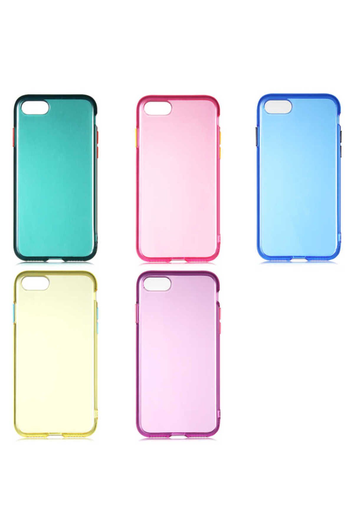 iPhone SE 2022 Uyumlu Zore Bistro Kılıf-Mor