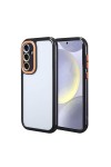 Galaxy S24 Kılıf Kamera Korumalı Renkli Kenar ve Çerçeve Tasarımlı Zore Vitamin Kapak-Siyah Galaxy S24 Kılıf Kamera Korumalı Renkli Kenar ve Çerçeve Tasarımlı Zore Vitamin Kapak-Siyah