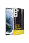 Galaxy S21 FE Uyumlu Airbag Kenarlı Renkli Desenli Silikon Zore Elegans Kılıf-NO3 Galaxy S21 FE Uyumlu Airbag Kenarlı Renkli Desenli Silikon Zore Elegans Kılıf-NO3