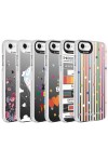 iPhone SE 2022 Uyumlu Desenli Zore Silver Sert Kılıf-You iPhone SE 2022 Uyumlu Desenli Zore Silver Sert Kılıf-You
