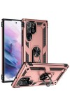 Galaxy S22 Ultra Uyumlu Zore Vega Kılıf-Rose Gold Galaxy S22 Ultra Uyumlu Zore Vega Kılıf-Rose Gold