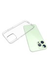 iPhone 15 Pro Uyumlu Zore Süper Silikon Kılıf-Renksiz iPhone 15 Pro Uyumlu Zore Süper Silikon Kılıf-Renksiz
