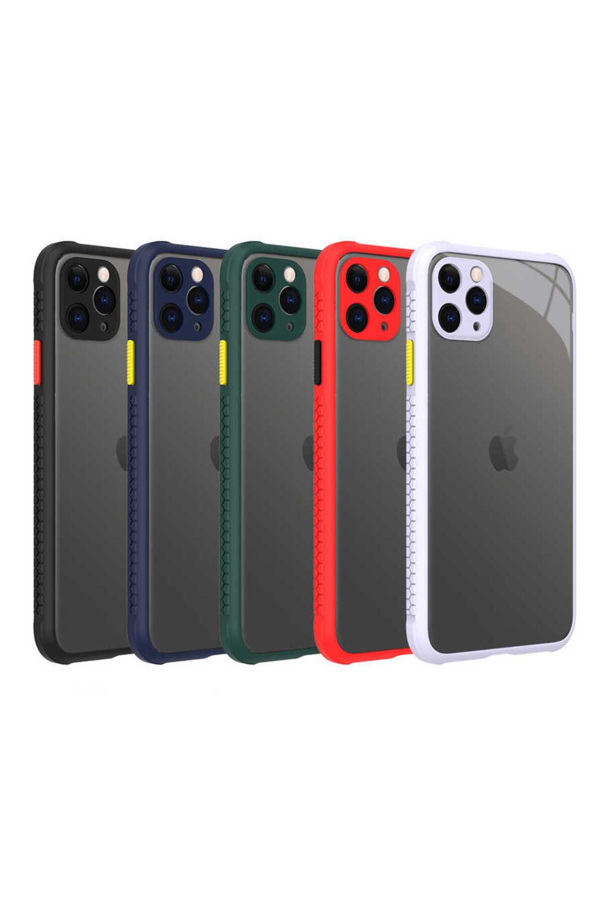 iPhone 11 Pro Max Uyumlu  Kaff Kılıf-Kırmızı