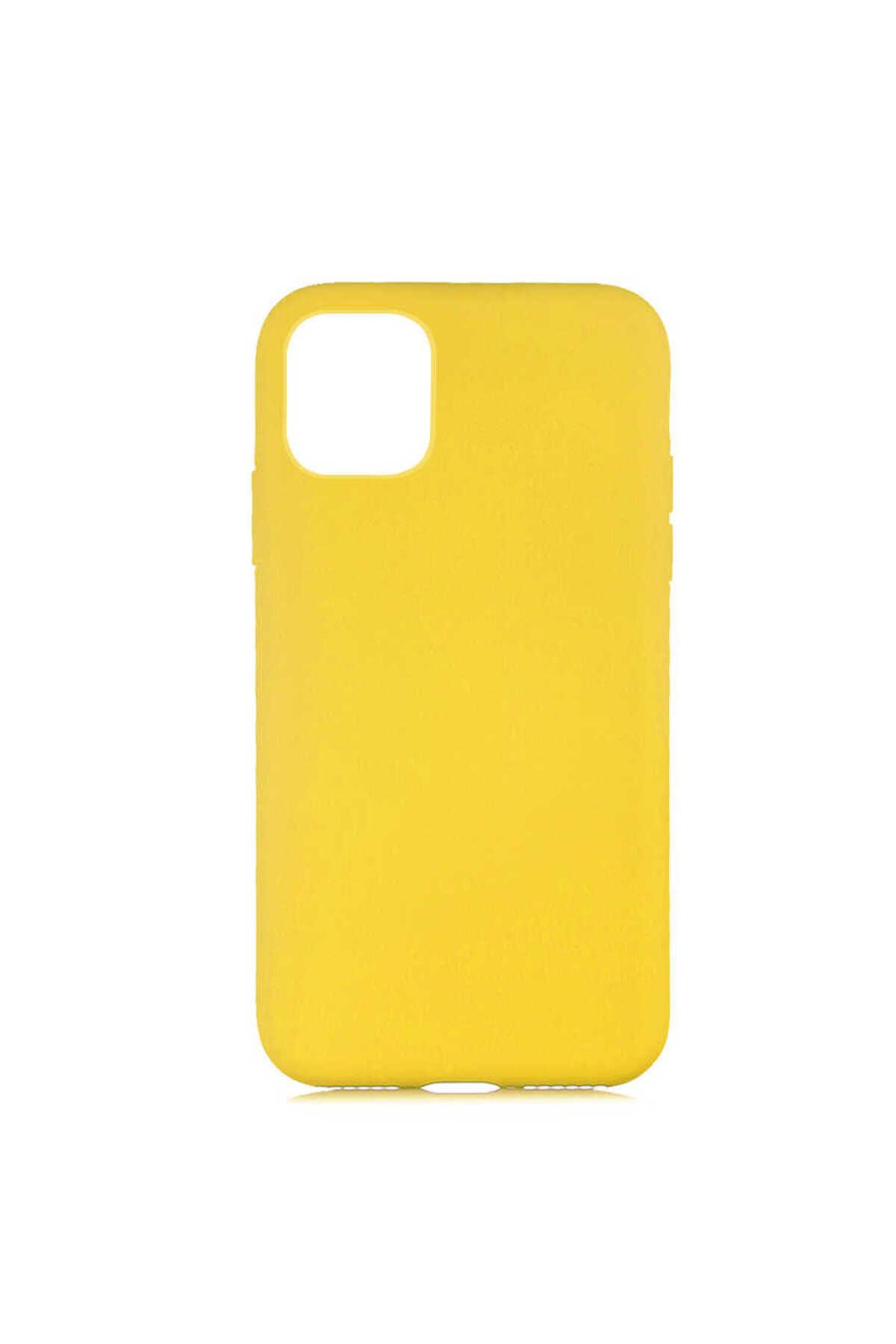 iPhone 11 Pro Max Uyumlu Zore LSR Lansman Kılıf-Sarı