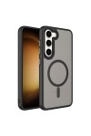 Galaxy S23 Plus Uyumlu Mat Arka Yüzey Wireless Şarj Özellikli Zore Flet Magsafe Kılıf-Siyah Galaxy S23 Plus Uyumlu Mat Arka Yüzey Wireless Şarj Özellikli Zore Flet Magsafe Kılıf-Siyah
