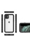 iPhone 12 Mini Uyumlu 1-1 Su Geçirmez Kılıf-Siyah iPhone 12 Mini Uyumlu 1-1 Su Geçirmez Kılıf-Siyah