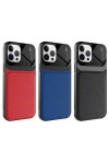 iPhone 12 Pro Max Uyumlu Emiks Kılıf-Kırmızı iPhone 12 Pro Max Uyumlu Emiks Kılıf-Kırmızı