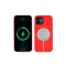 iPhone 12 Mini Uyumlu Zore Silksafe Wireless Kılıf-Kırmızı