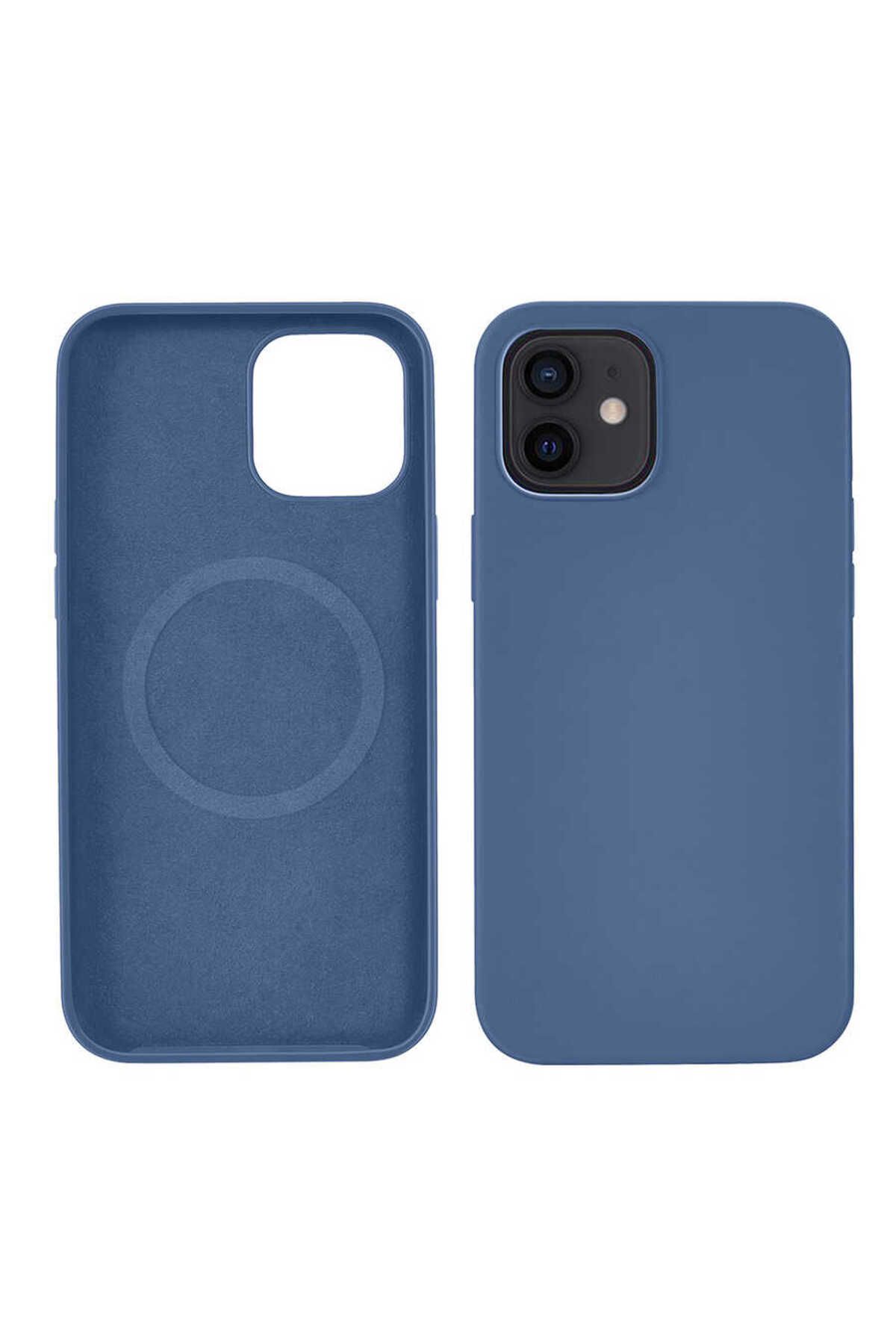 iPhone 12 Mini Uyumlu Zore Silksafe Wireless Kılıf-Kırmızı iPhone 12 Mini Uyumlu Zore Silksafe Wireless Kılıf-Kırmızı