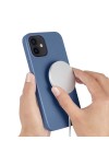 iPhone 12 Mini Uyumlu Zore Silksafe Wireless Kılıf-Kırmızı iPhone 12 Mini Uyumlu Zore Silksafe Wireless Kılıf-Kırmızı