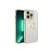 iPhone 11 Pro Uyumlu Kamera Korumalı Logo Gösteren Zore Omega Kılıf-Gold