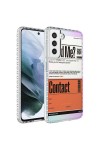 Galaxy S21 FE Uyumlu Airbag Kenarlı Renkli Desenli Silikon Zore Elegans Kılıf-NO6 Galaxy S21 FE Uyumlu Airbag Kenarlı Renkli Desenli Silikon Zore Elegans Kılıf-NO6