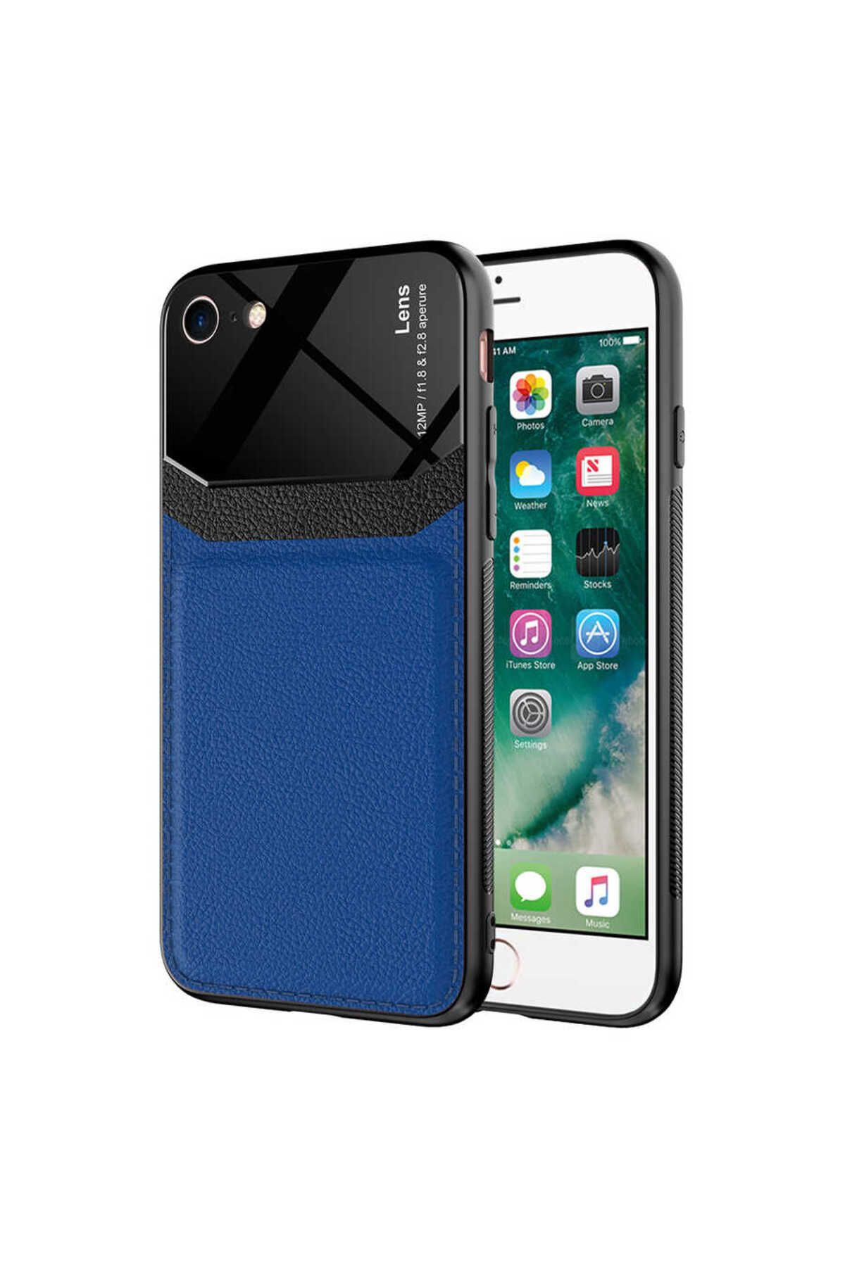 iPhone SE 2022 Uyumlu  Emiks Kılıf-Lacivert