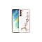 Galaxy S21 FE Uyumlu El Tutamaçlı Kamera Korumalı Zore Taka Silikon Kılıf-Beyaz