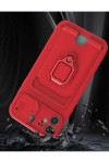 iPhone 11 Uyumlu Pelit Kılıf-Kırmızı iPhone 11 Uyumlu Pelit Kılıf-Kırmızı