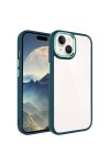 iPhone 15 Uyumlu Zore Krom Kılıf-Koyu Yeşil iPhone 15 Uyumlu Zore Krom Kılıf-Koyu Yeşil
