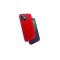 iPhone 12 Mini Uyumlu Zore Silk Silikon-Kırmızı