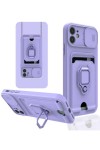iPhone 11 Uyumlu Pelit Kılıf-Lila iPhone 11 Uyumlu Pelit Kılıf-Lila