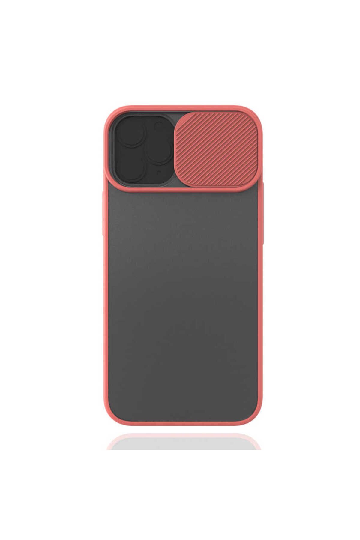 iPhone 12 Mini Uyumlu Zore LCSMX-i Kılıf-Pembe Açık