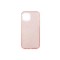 iPhone 12 Mini Uyumlu Zore Shining Silikon-Rose Gold