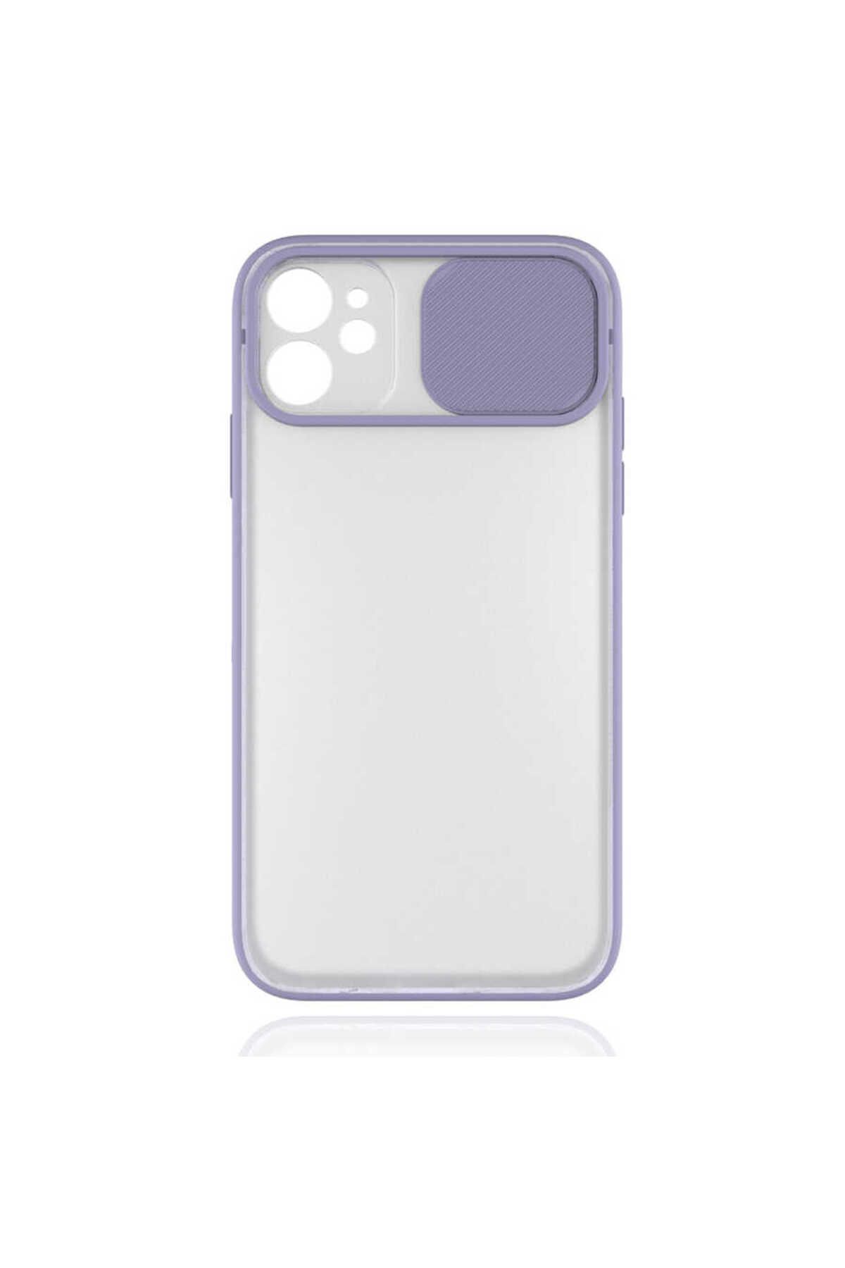 iPhone 11 Uyumlu Zore LCSMX-i Kılıf-Lila
