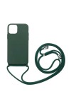 iPhone 12 Mini Uyumlu Zore Ropi Kılıf-Koyu Yeşil iPhone 12 Mini Uyumlu Zore Ropi Kılıf-Koyu Yeşil