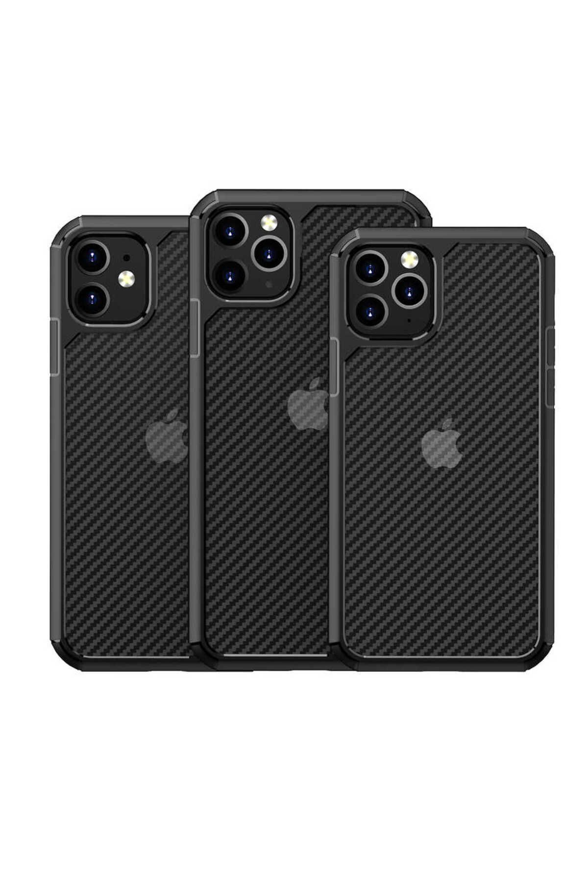 iPhone 11 Uyumlu Zore İnoks Kılıf-Siyah iPhone 11 Uyumlu Zore İnoks Kılıf-Siyah