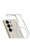 Galaxy S24 Ultra Uyumlu Zore Magsafe Şarj Özellikli Şeffaf Sert PC Zore Embos Kılıf-Renksiz Galaxy S24 Ultra Uyumlu Zore Magsafe Şarj Özellikli Şeffaf Sert PC Zore Embos Kılıf-Renksiz