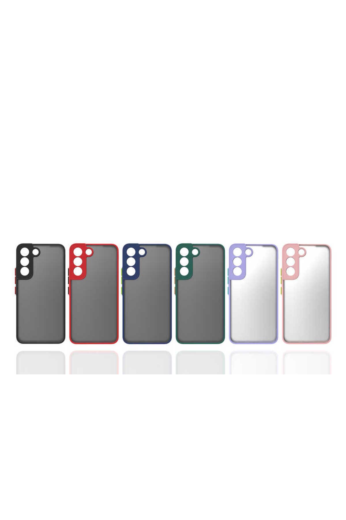 Galaxy S22 Plus Uyumlu Zore Hux Kılıf-Kırmızı