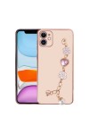 iPhone 11 Uyumlu El Tutamaçlı Kamera Korumalı Zore Taka Silikon Kılıf-Pembe iPhone 11 Uyumlu El Tutamaçlı Kamera Korumalı Zore Taka Silikon Kılıf-Pembe