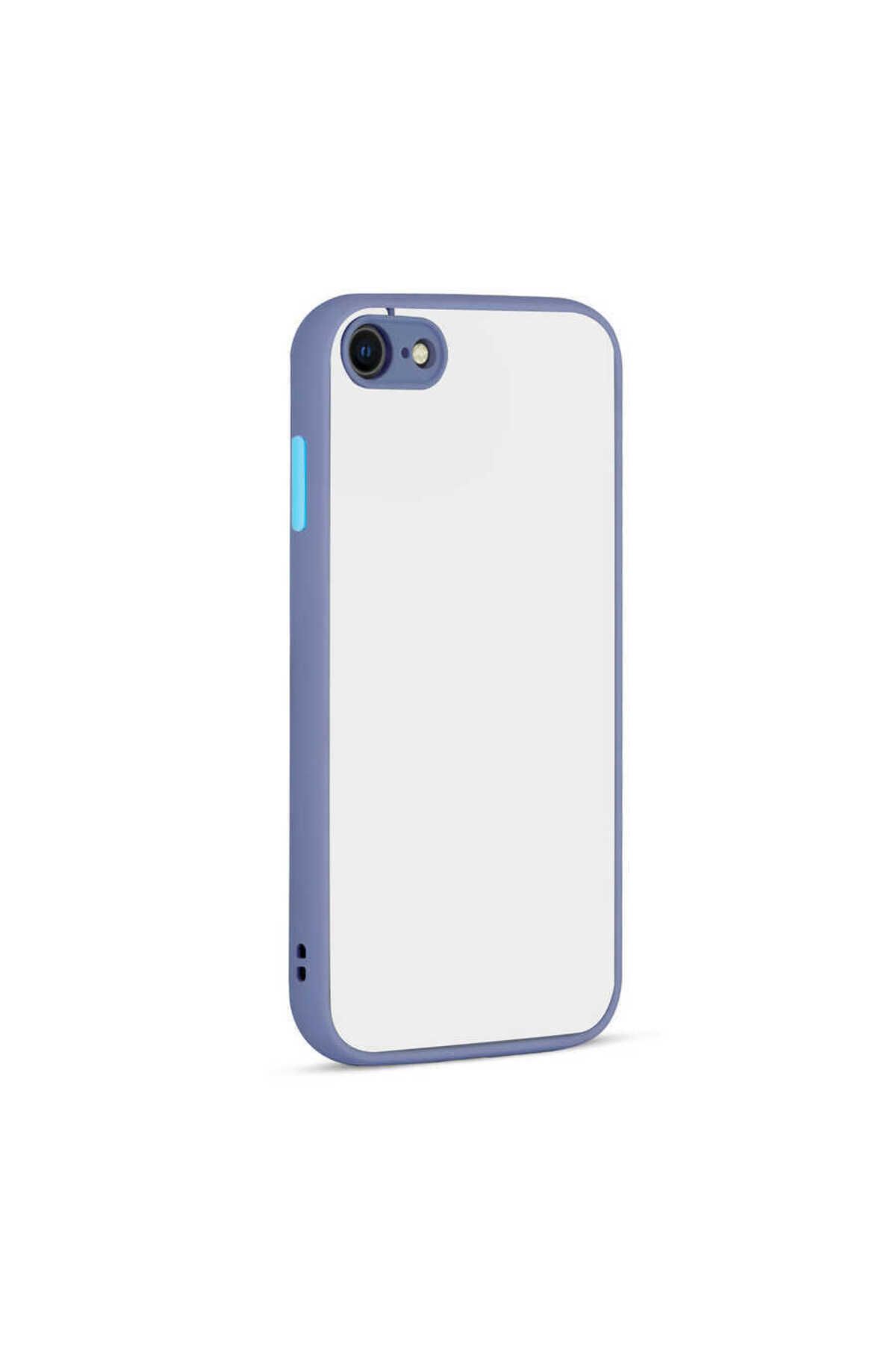 iPhone SE 2020 Uyumlu Zore Hux Kılıf-Mor