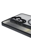 Galaxy S23 FE Kılıf Magsafe Şarj Özellikli Mat Arka Yüzey Zore Sio Kapak-Siyah Galaxy S23 FE Kılıf Magsafe Şarj Özellikli Mat Arka Yüzey Zore Sio Kapak-Siyah