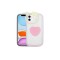 iPhone 11 Uyumlu Kedi Figürlü Transparan Pop Soketli Zore Ritmik Kılıf-Pembe