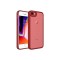 iPhone SE 2022 Uyumlu Kamera Korumalı Transparan Zore Post Kılıf-Kırmızı