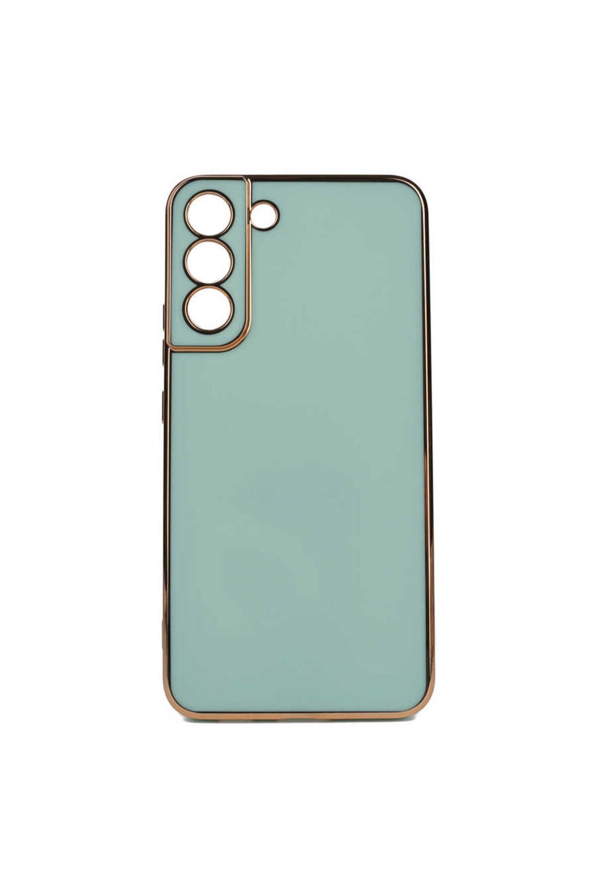 Galaxy S22 Plus Uyumlu Zore Bark Kılıf-Açık Yeşil