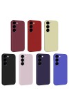 Galaxy S23 Uyumlu Zore Premier Silikon Kılıf-Kırmızı Galaxy S23 Uyumlu Zore Premier Silikon Kılıf-Kırmızı