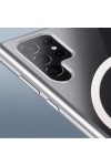 Galaxy S22 Ultra Uyumlu Zore Tacsafe Wireless Kılıf-Renksiz Galaxy S22 Ultra Uyumlu Zore Tacsafe Wireless Kılıf-Renksiz
