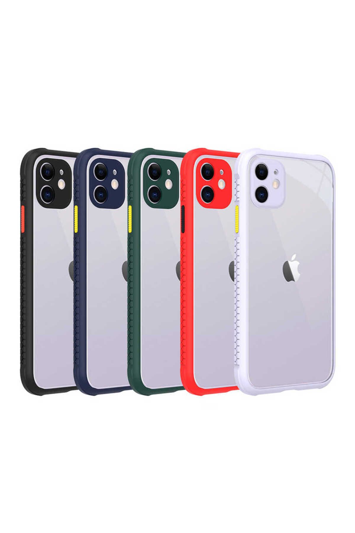 iPhone 11 Uyumlu  Kaff Kılıf-Açık Yeşil