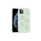 iPhone 11 Pro Max Uyumlu Kabartma Figürlü Parlak Zore Toys Silikon Kılıf-Açık Yeşil