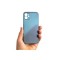 iPhone 12 Mini Uyumlu Zore 1.Kalite PP Silikon-Saks Mavi