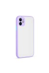 iPhone 11 Uyumlu Zore Hux Kılıf-Lila iPhone 11 Uyumlu Zore Hux Kılıf-Lila