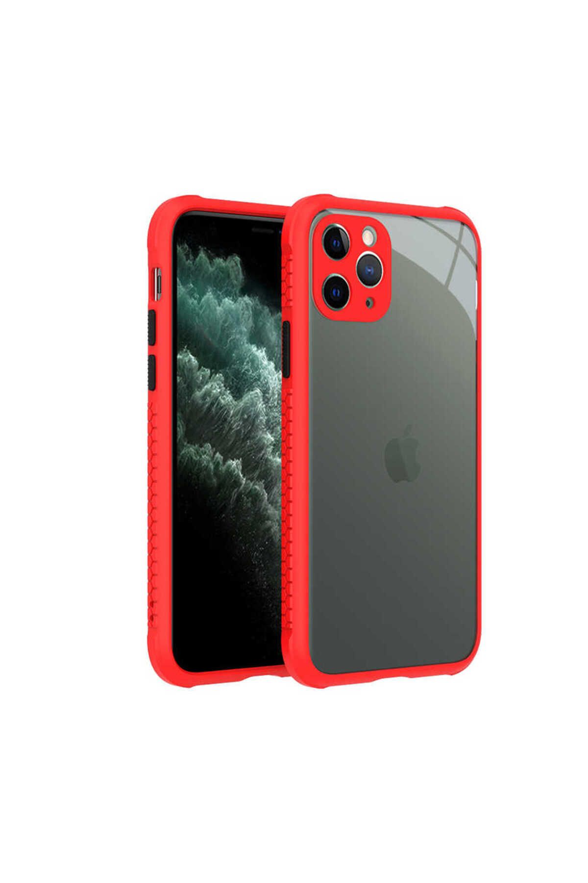 iPhone 11 Pro Uyumlu  Kaff Kılıf-Kırmızı