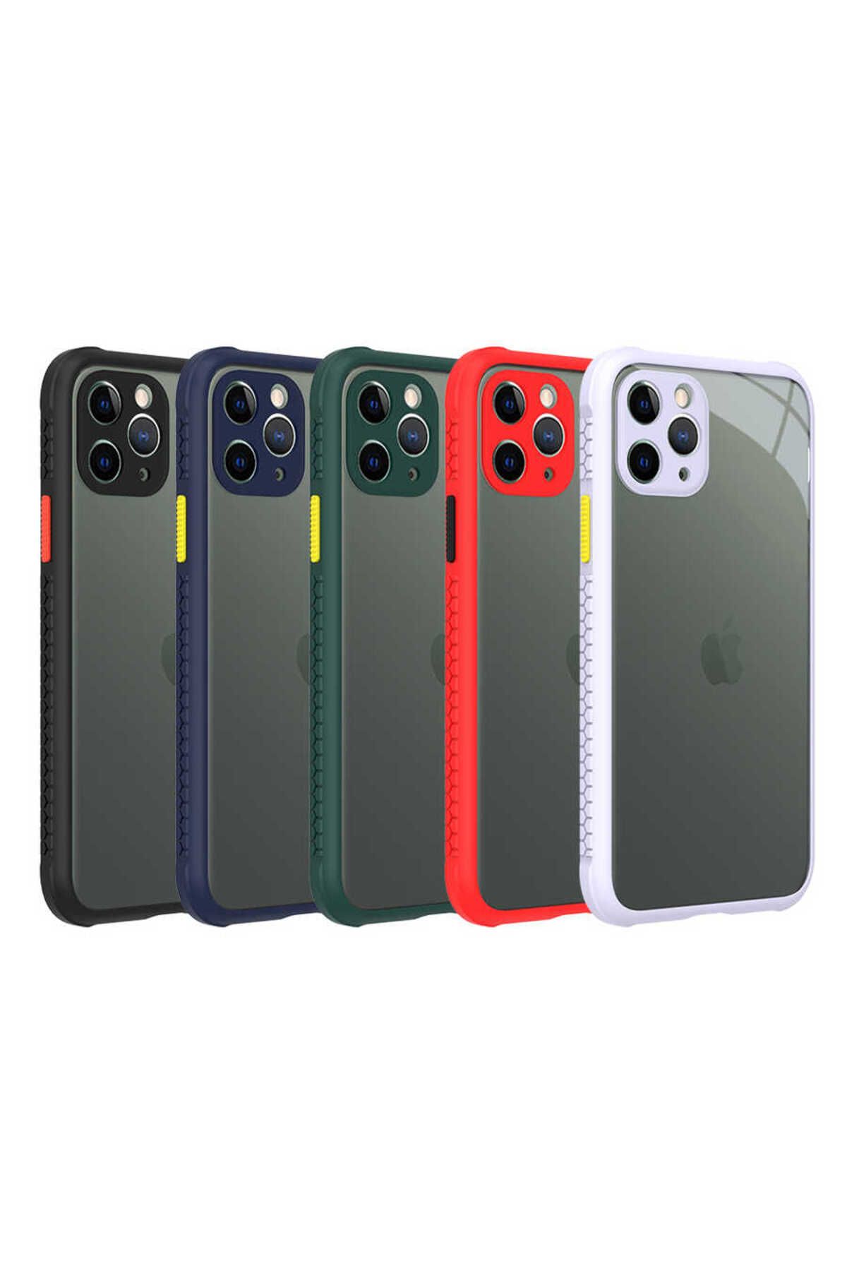 iPhone 11 Pro Uyumlu  Kaff Kılıf-Kırmızı