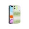 iPhone 11 Uyumlu Mermer Desenli Zore Marbello Kılıf-Yeşil